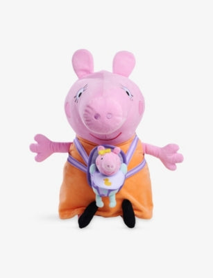 Peppa Pig Mummy Pig and Evie plush 33cm, imported from the UK