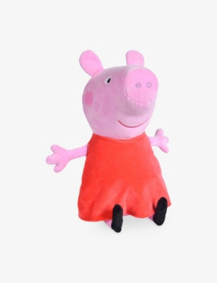 Peppa Pig soft toy 33cm with red dress, UK version
