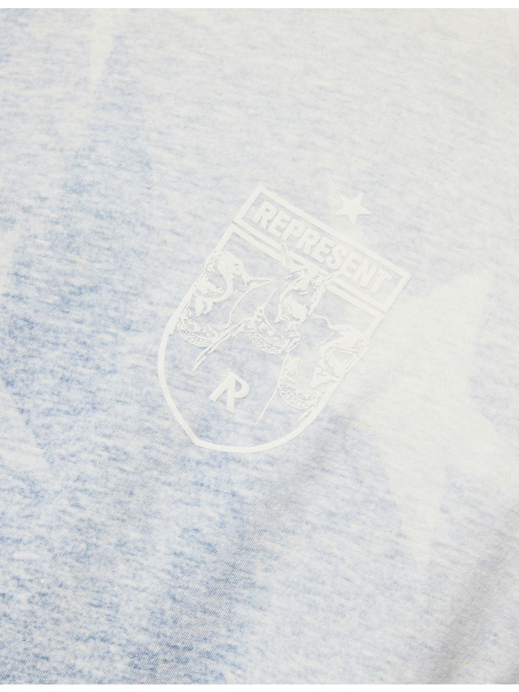 Represent USA football graphic-print top - British product