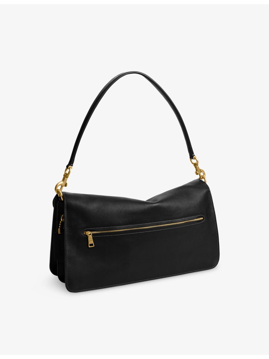 Coach Tabby 36 leather shoulder bag with top handle (British brand)