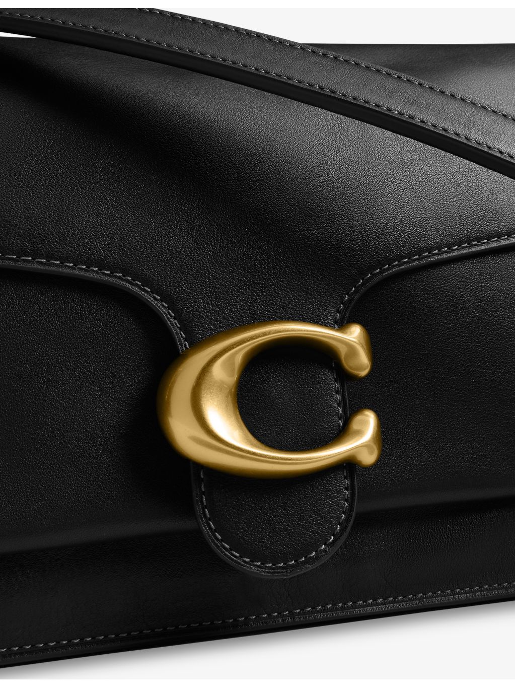 Coach Tabby 36 leather shoulder bag with top handle (British brand)
