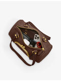 Coach kisslock barrel suede shoulder bag 33.6cm, UK version
