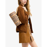 Coach canvas barrel shoulder bag, imported from the UK