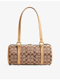 Coach canvas barrel shoulder bag, imported from the UK