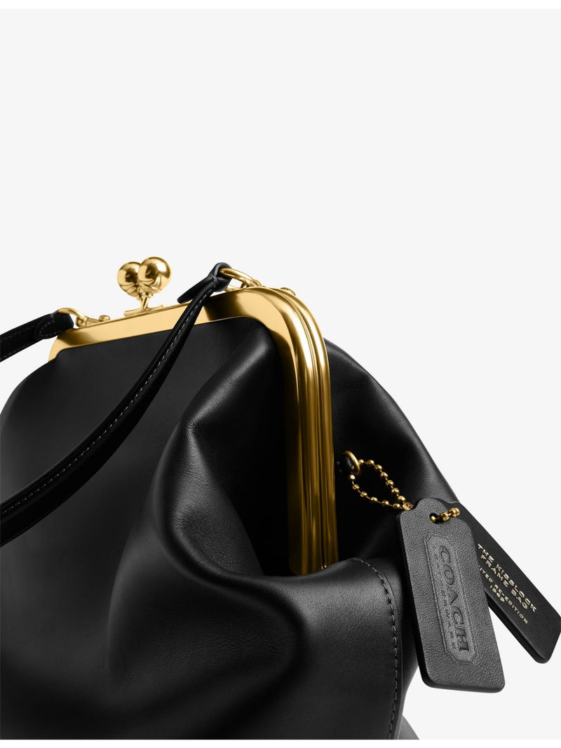 Coach Kisslock Frame 27 leather shoulder bag - British product