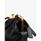 Coach Kisslock Frame 27 leather shoulder bag - British product