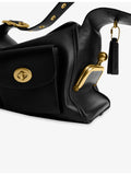 Coach Turnlock Haversack leather shoulder bag, UK version