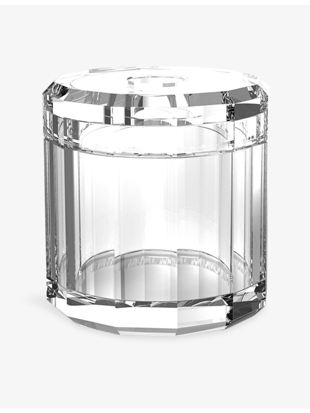 Decor Walther Kristall crystal glass tissue dispenser 15cm (British brand)