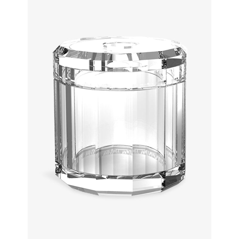 Decor Walther Kristall crystal glass tissue dispenser 15cm (British brand)