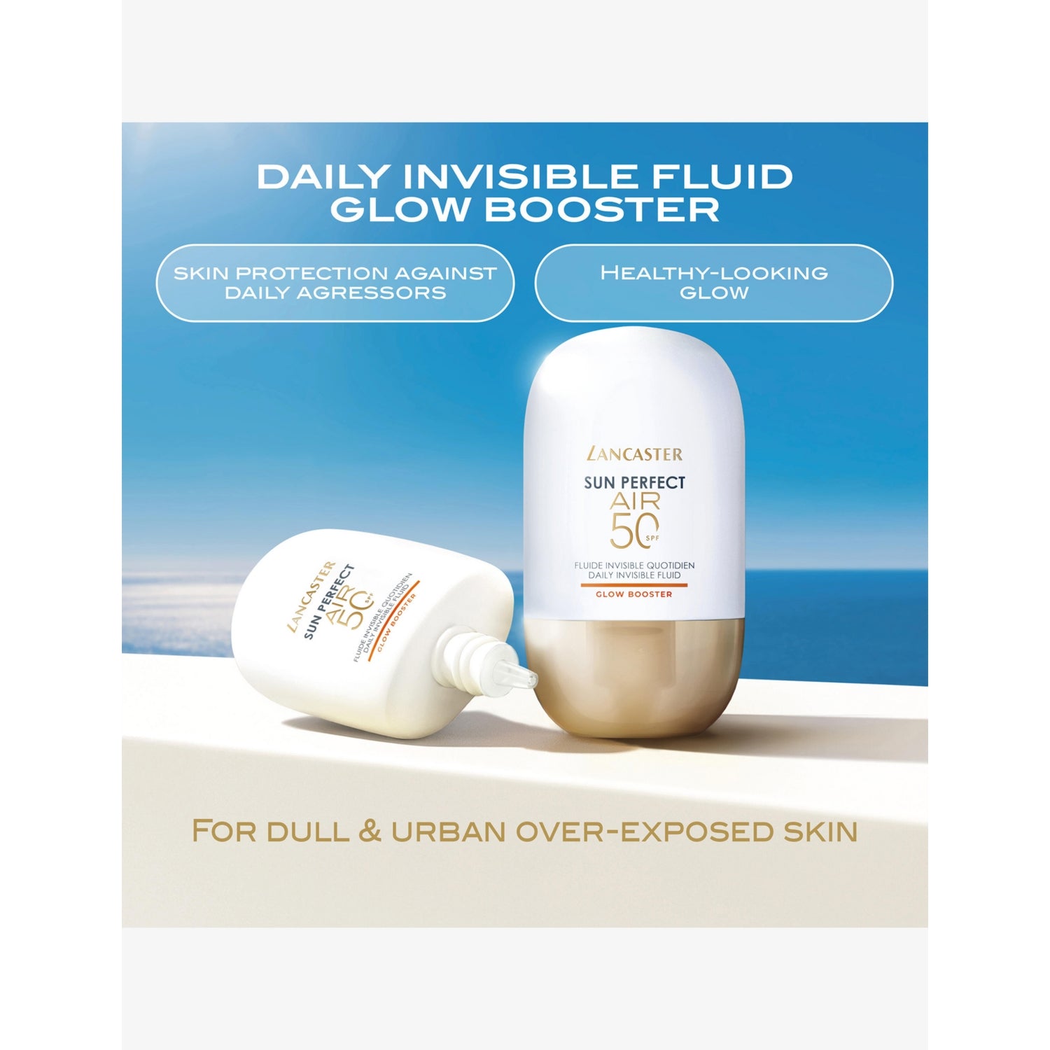 Lancaster Sun Perfect Air Glow Booster SPF50 fluid 40ml, UK version