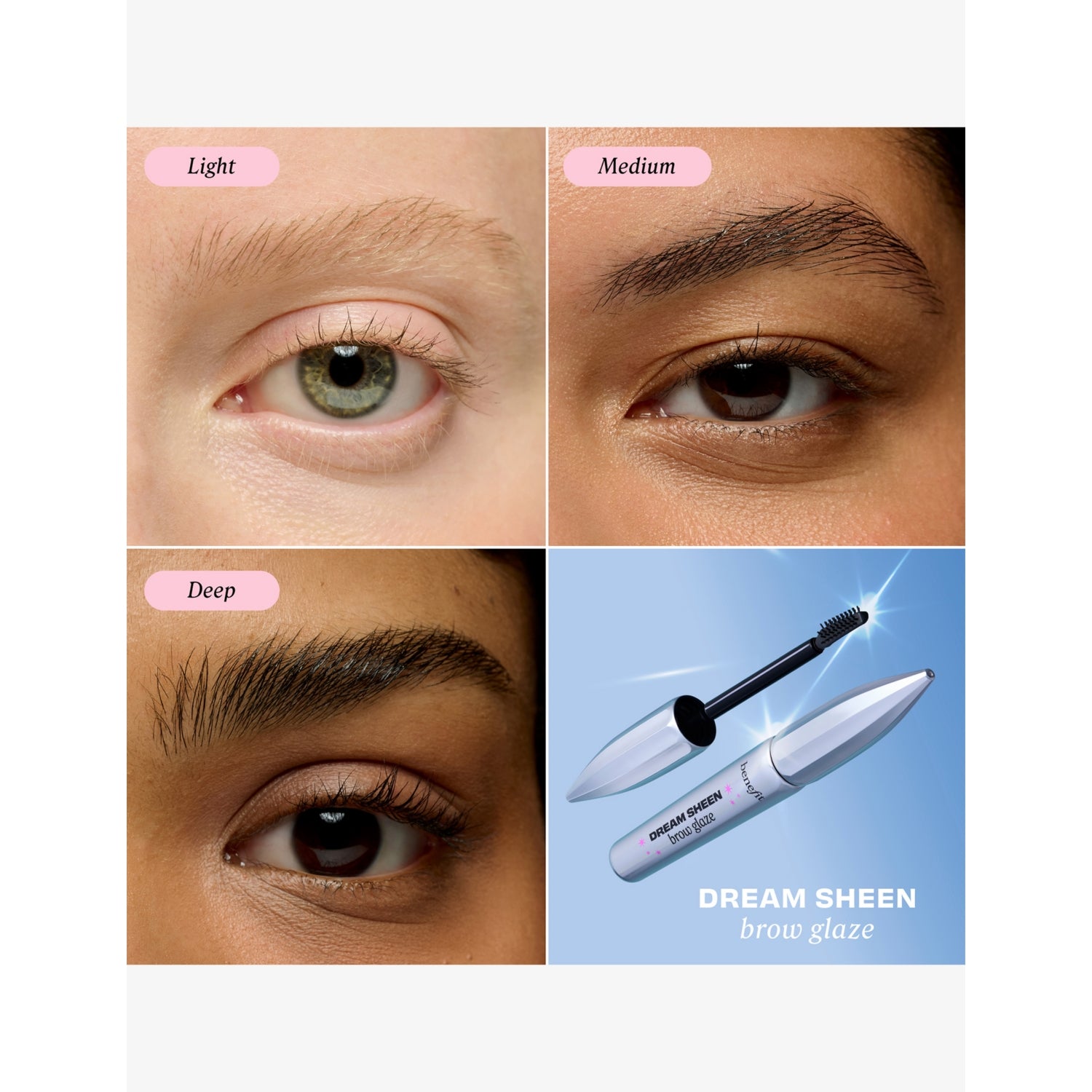 Benefit Dream Sheen Brow Glaze tinted brow gel 5ml - British product
