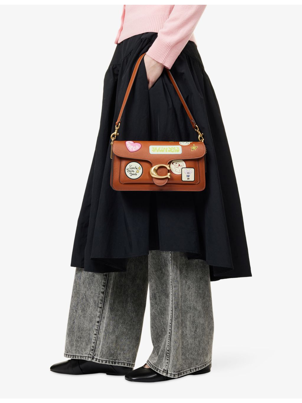 Coach x Brain Dead Soft Tabby 26 leather shoulder bag - British product