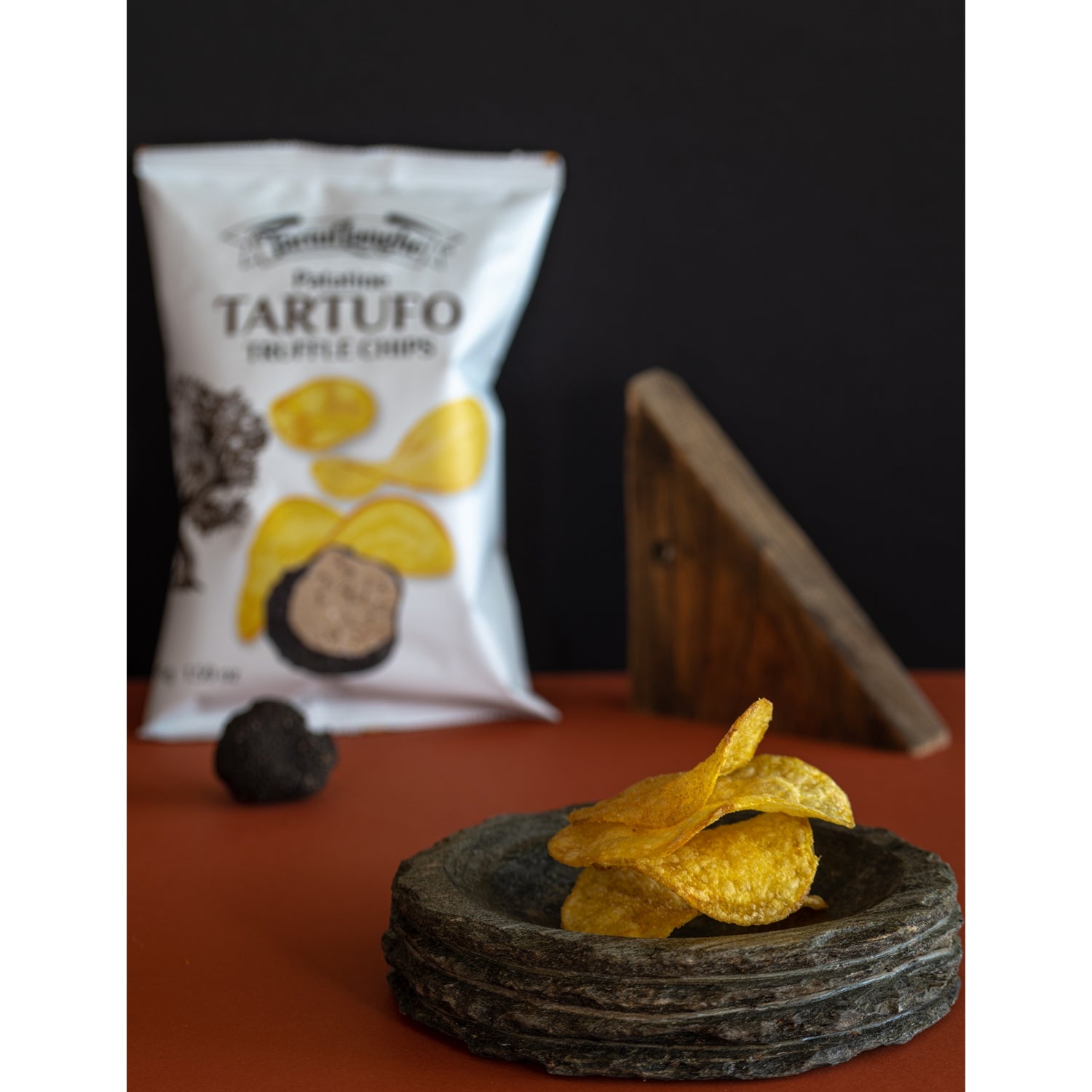 Tartuflanghe truffle chips 100g, imported from the UK