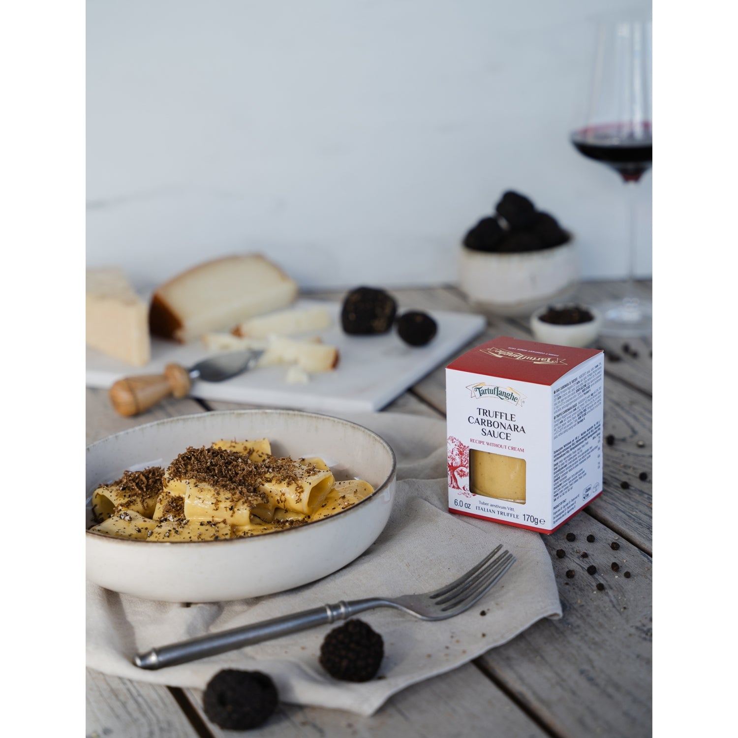 Tartuflanghe truffle carbonara sauce 170g, UK version