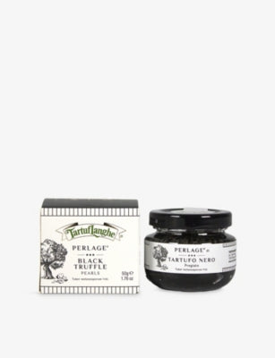 Tartuflanghe Perlage black truffle juice pearls 50g (British brand)