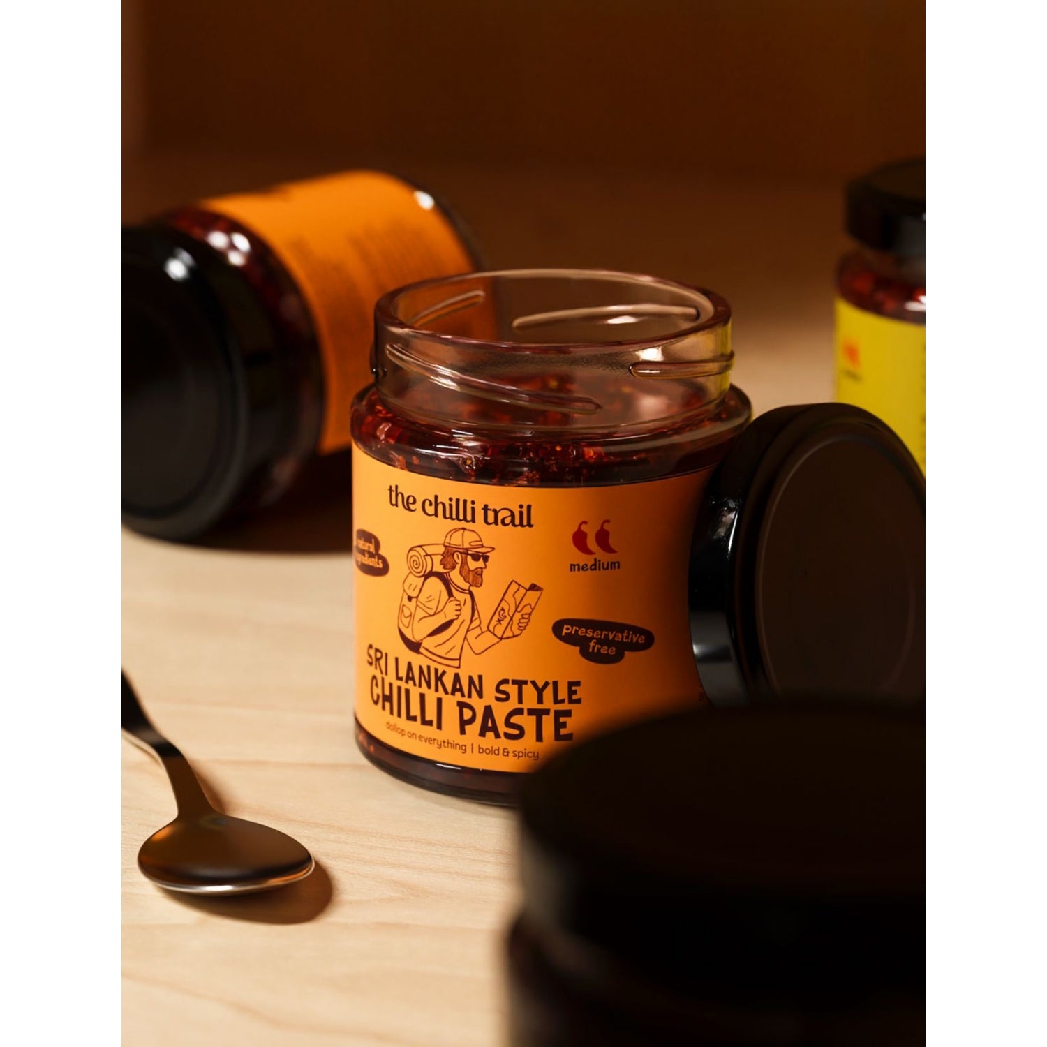 The Chilli Trail Sri Lankan Style Chilli Paste 150g (British brand)