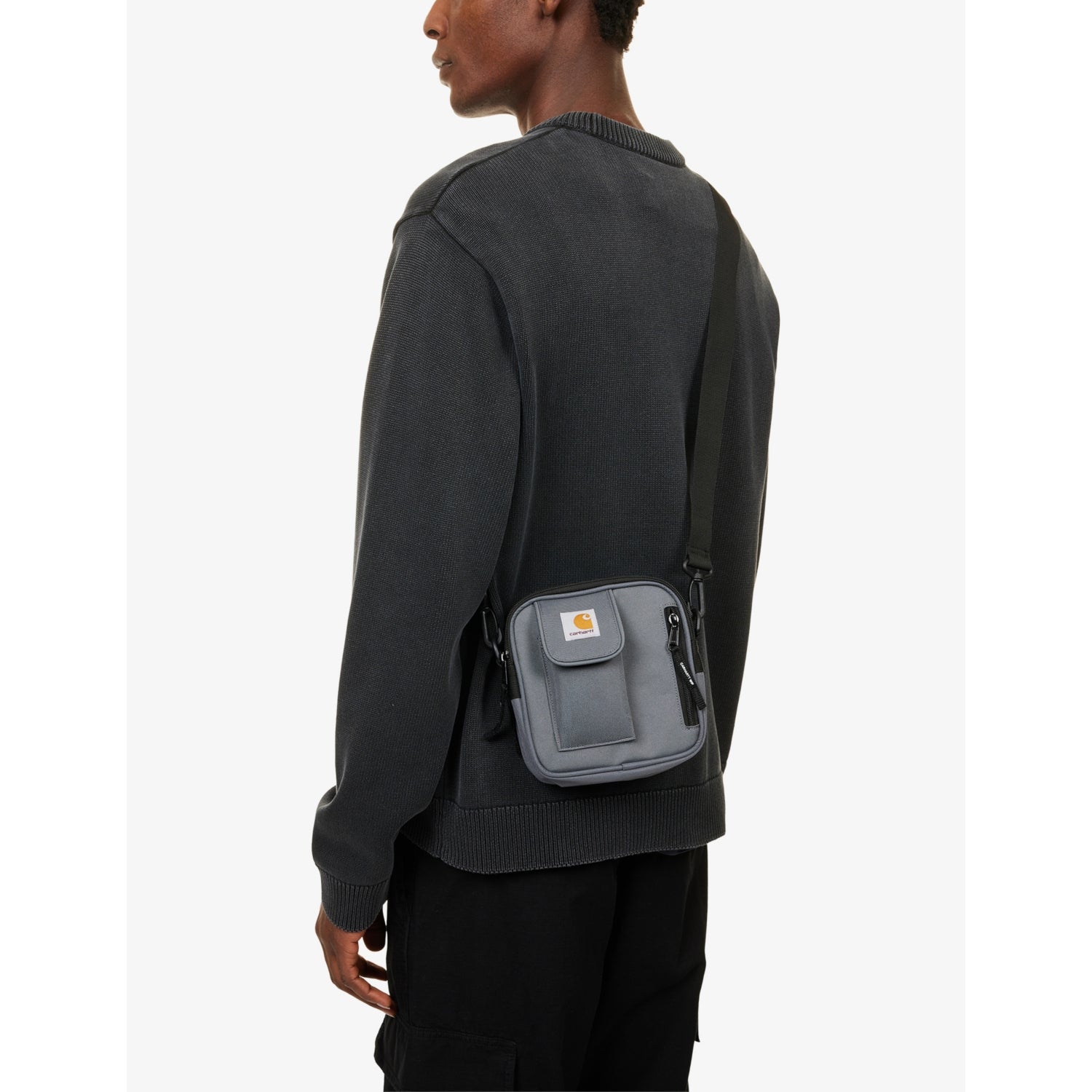 Carhartt WIP small woven cross-body bag, imported from the UK