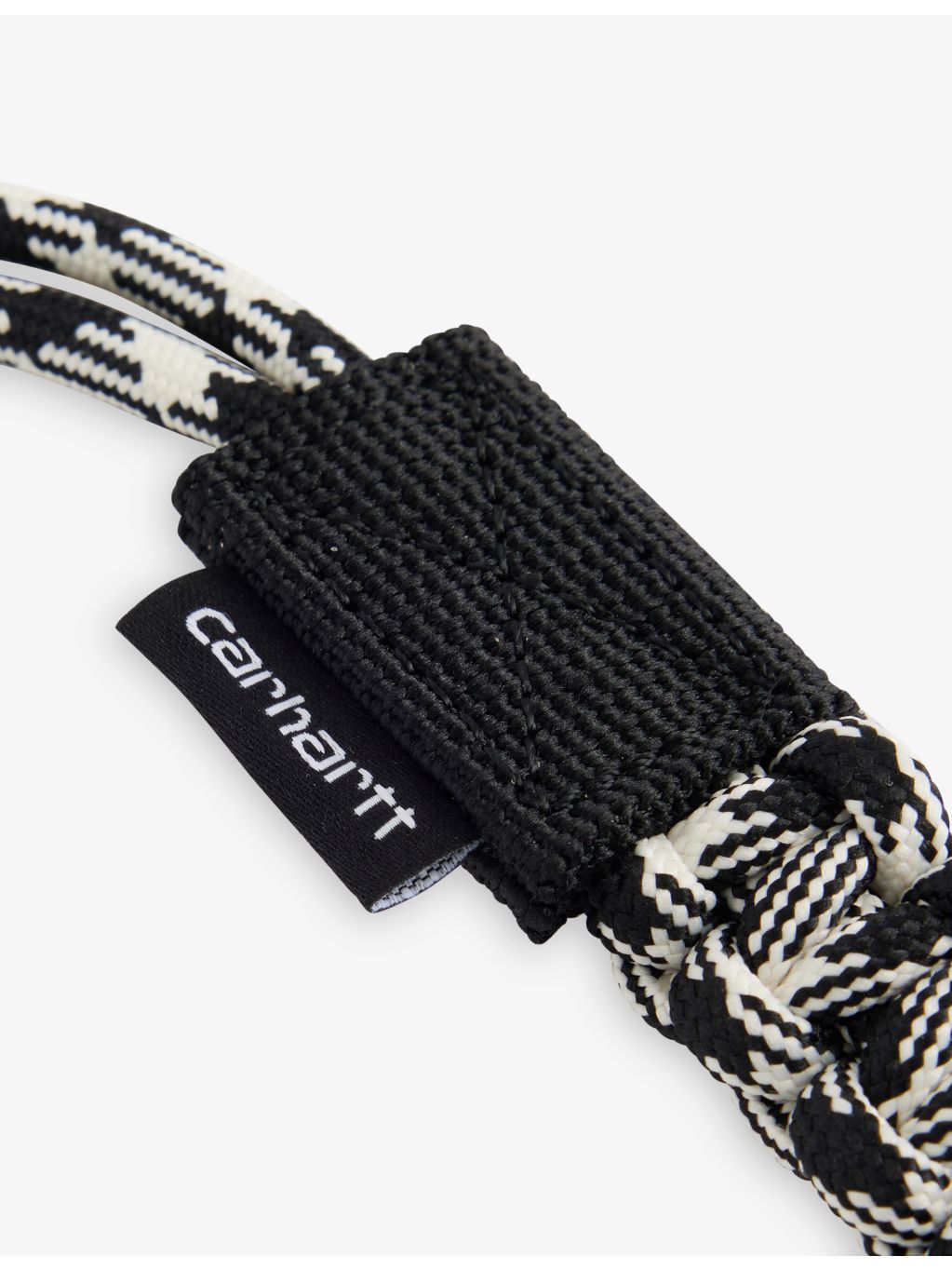 Carhartt WIP rope woven keychain with nickel-free metal hook - British product
