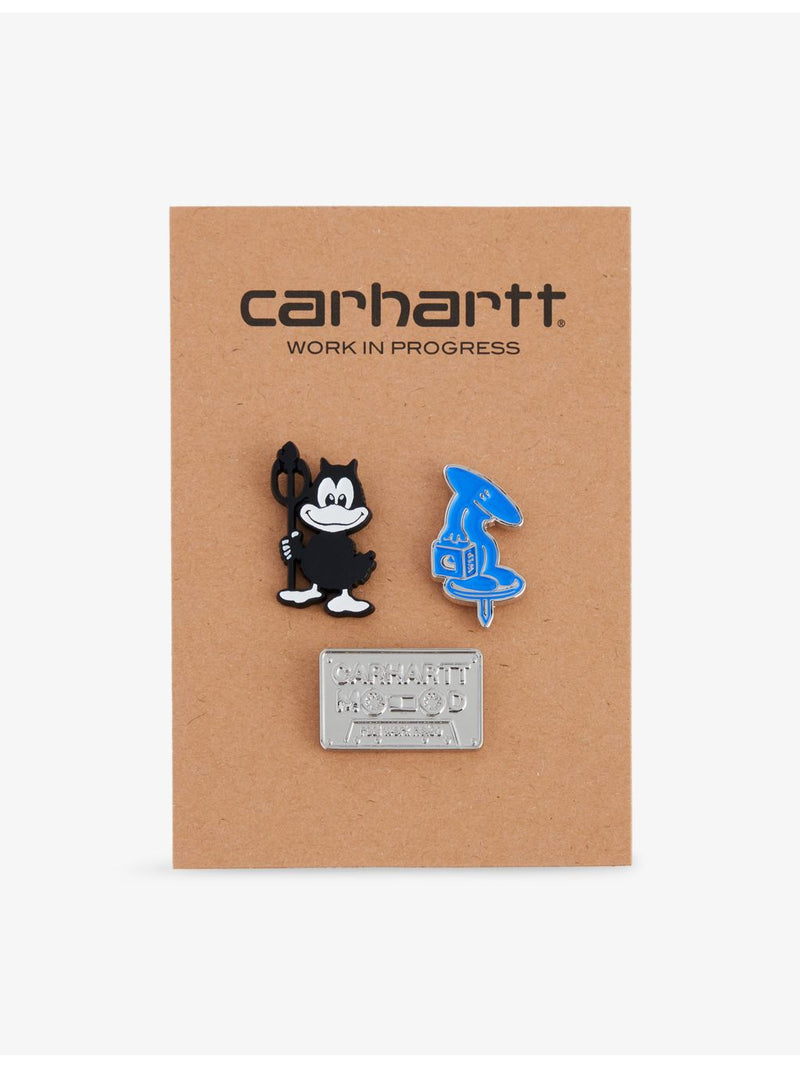 Carhartt WIP graphic bumper pin set 2.6cm - British product