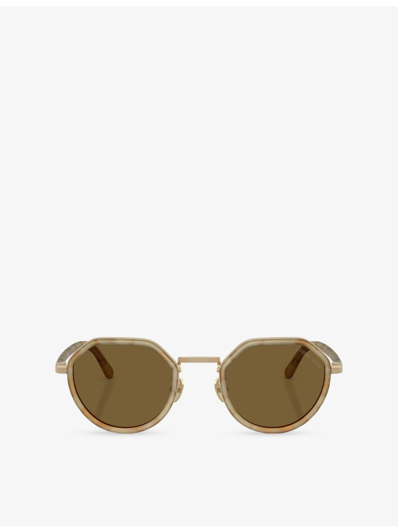 Giorgio Armani AR6181 round sunglasses tortoiseshell, UK version