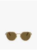 Giorgio Armani AR6181 round sunglasses tortoiseshell, UK version
