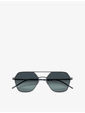 Giorgio Armani AR6185 square-frame metal sunglasses (British brand)