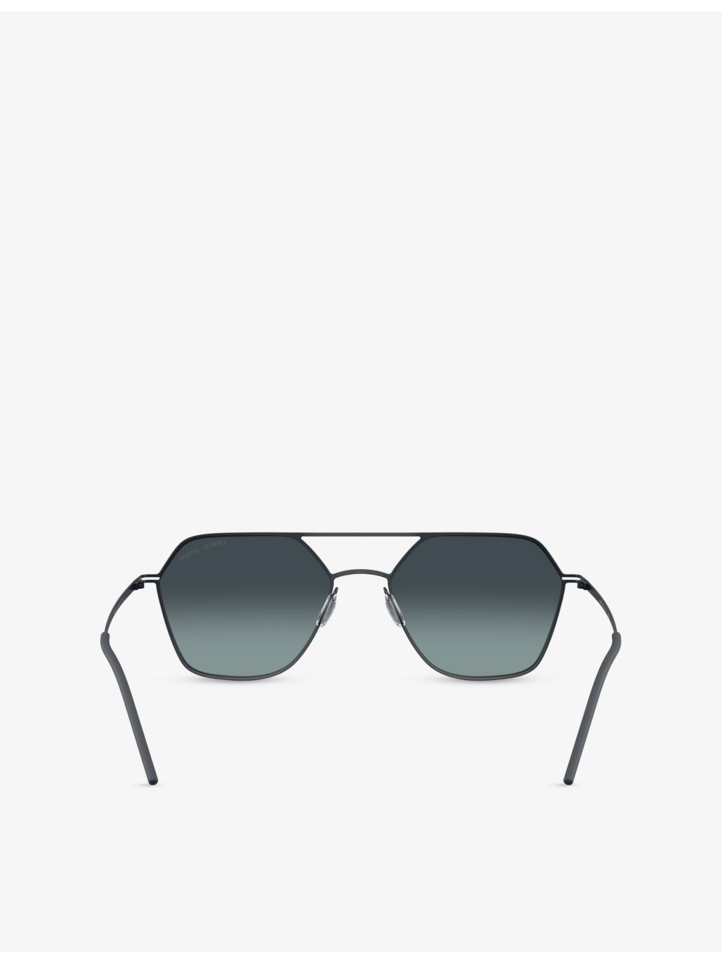 Giorgio Armani AR6185 square-frame metal sunglasses (British brand)