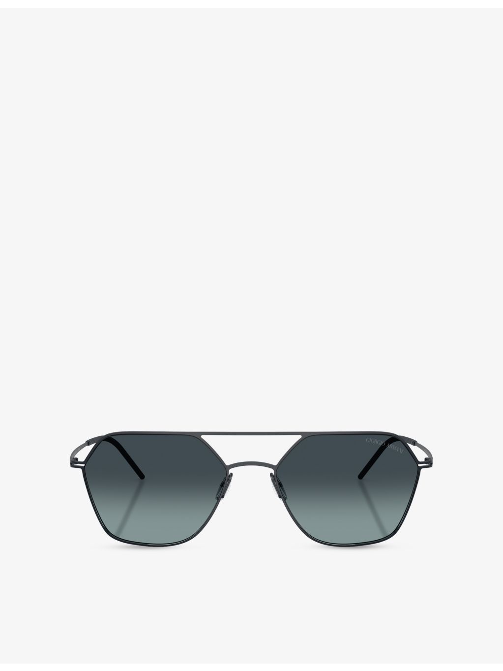 Giorgio Armani AR6185 square-frame metal sunglasses (British brand)