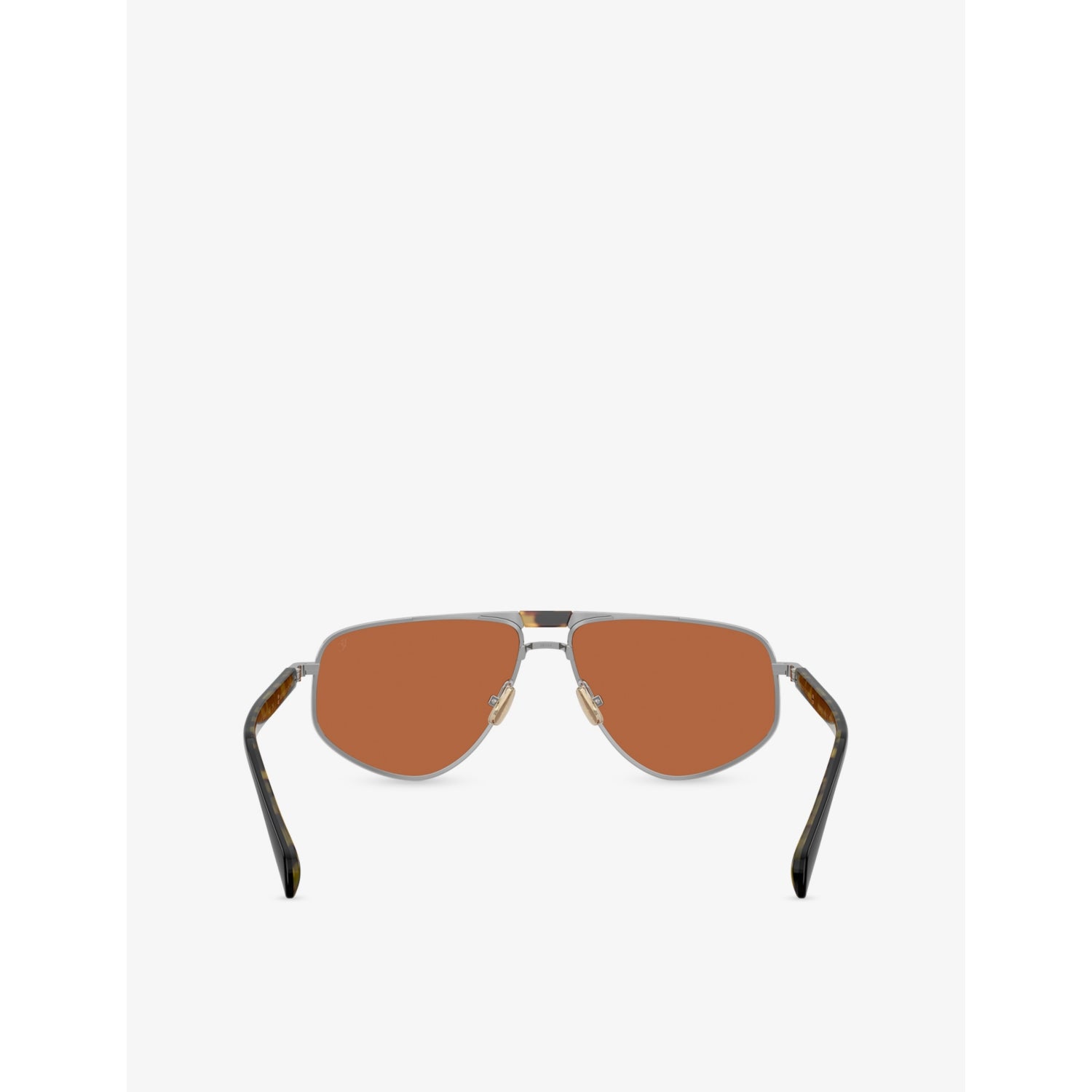 Brunello Cucinelli irregular frame metal sunglasses (British brand)