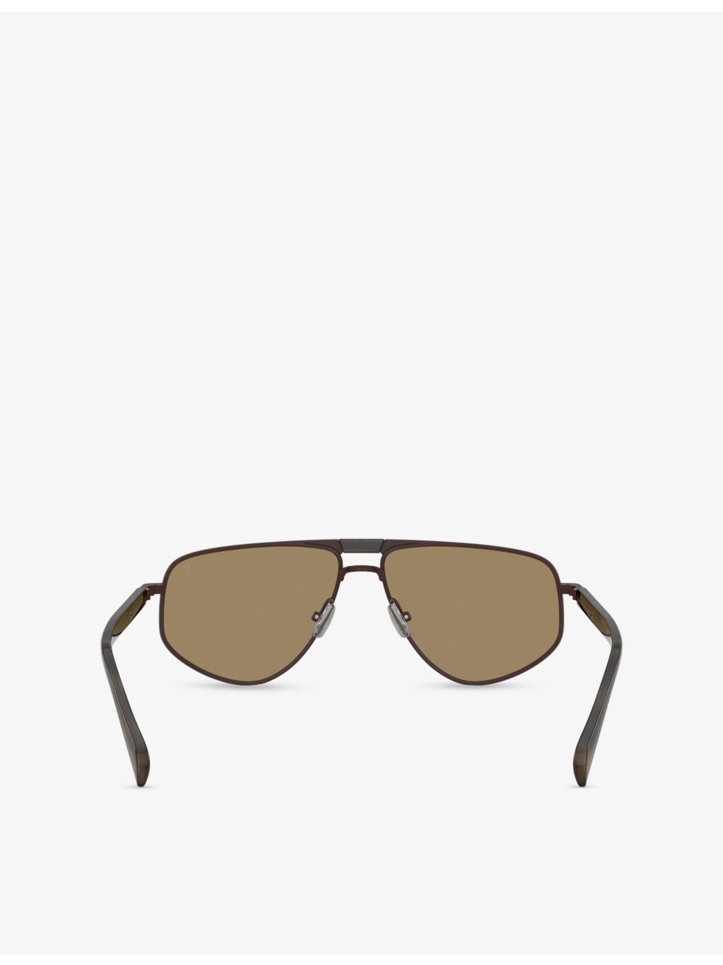 Brunello Cucinelli BC2020ST metal sunglasses with irregular frame (British brand)