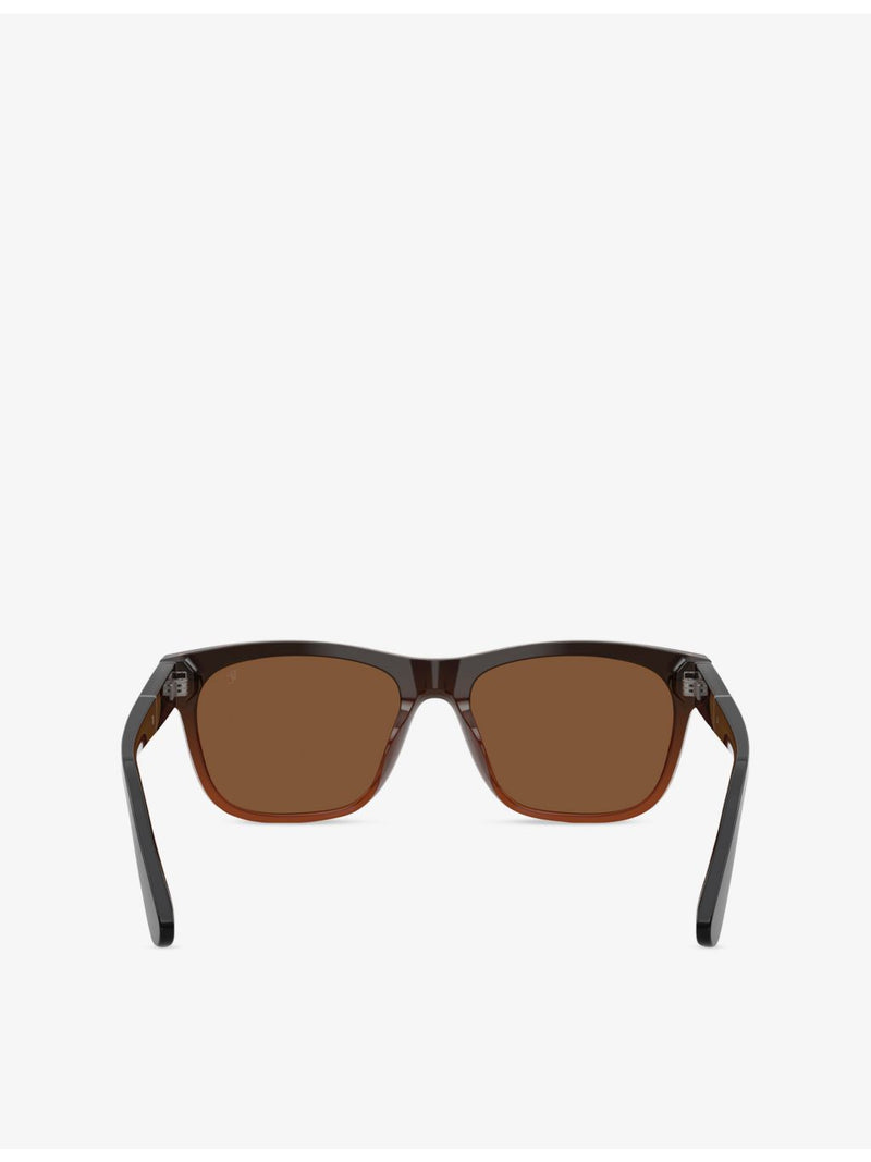Brunello Cucinelli pillow-frame acetate sunglasses BC4003SM, imported from the UK