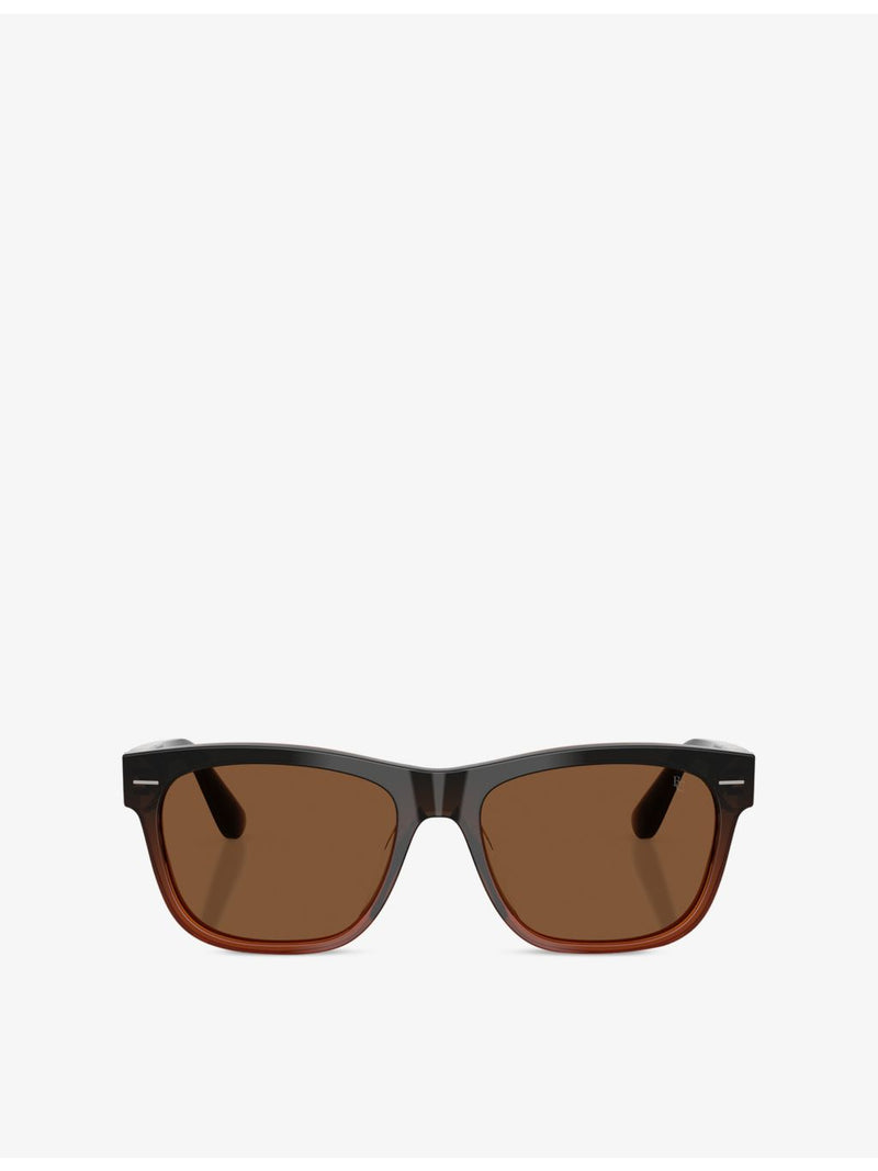Brunello Cucinelli pillow-frame acetate sunglasses BC4003SM, imported from the UK