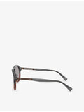 Brunello Cucinelli acetate pilot frame sunglasses, imported from the UK