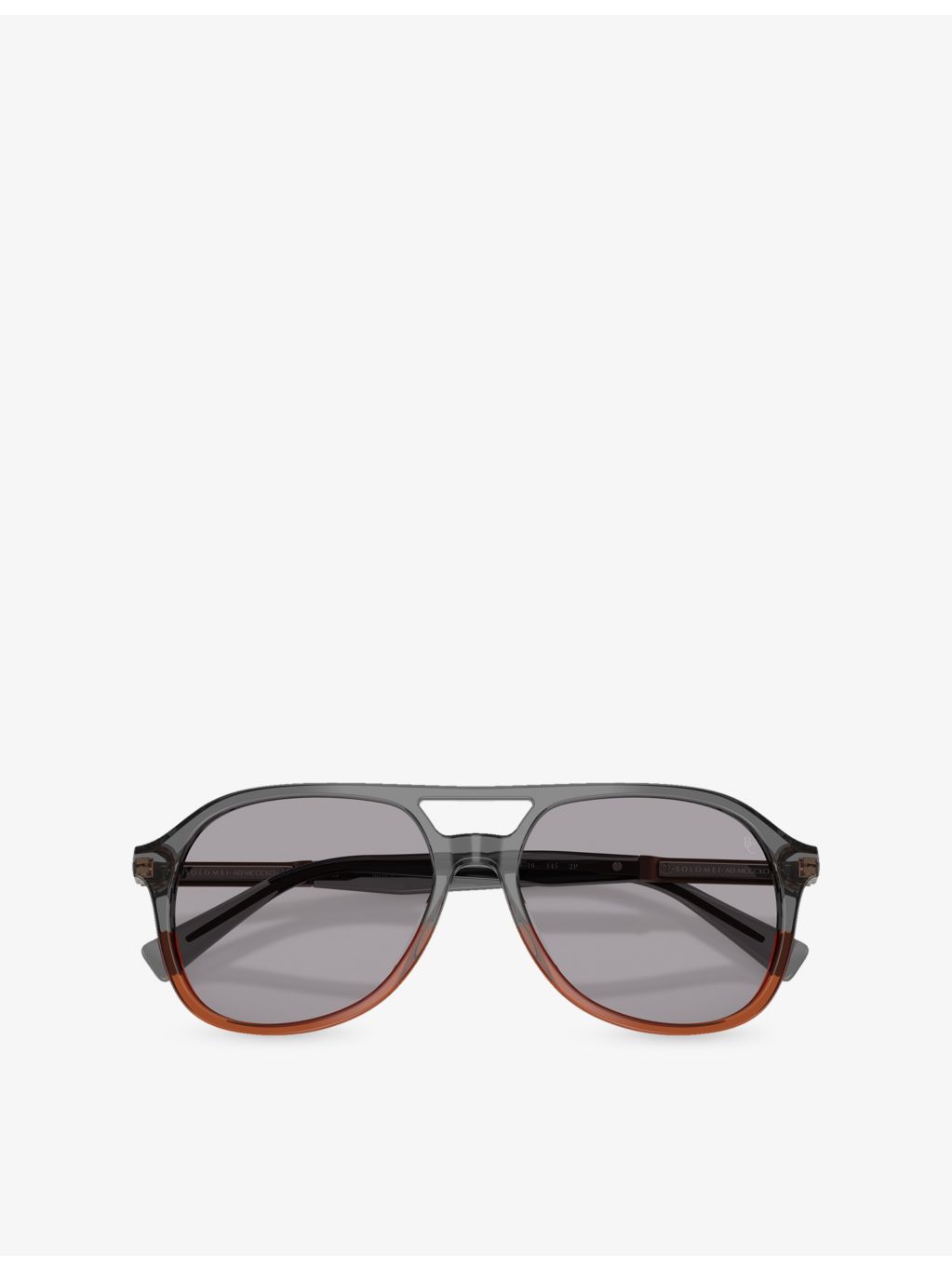 Brunello Cucinelli acetate pilot frame sunglasses, imported from the UK