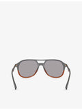 Brunello Cucinelli acetate pilot frame sunglasses, imported from the UK
