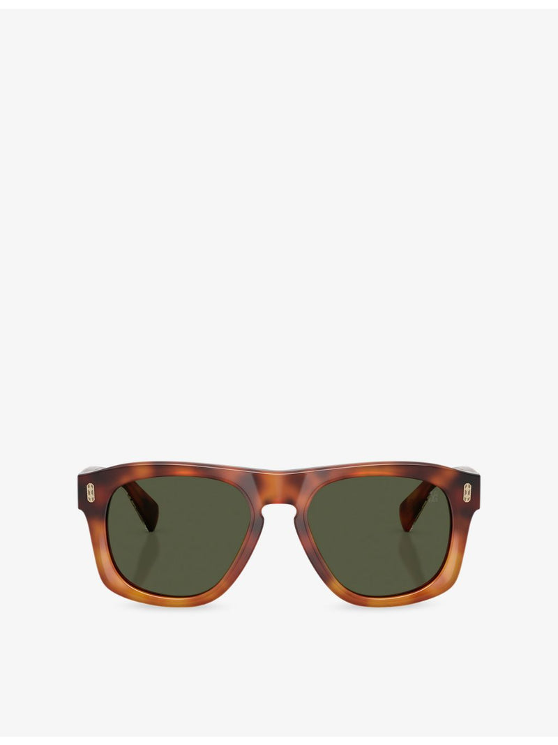 Brunello Cucinelli pillow frame acetate sunglasses, imported from the UK