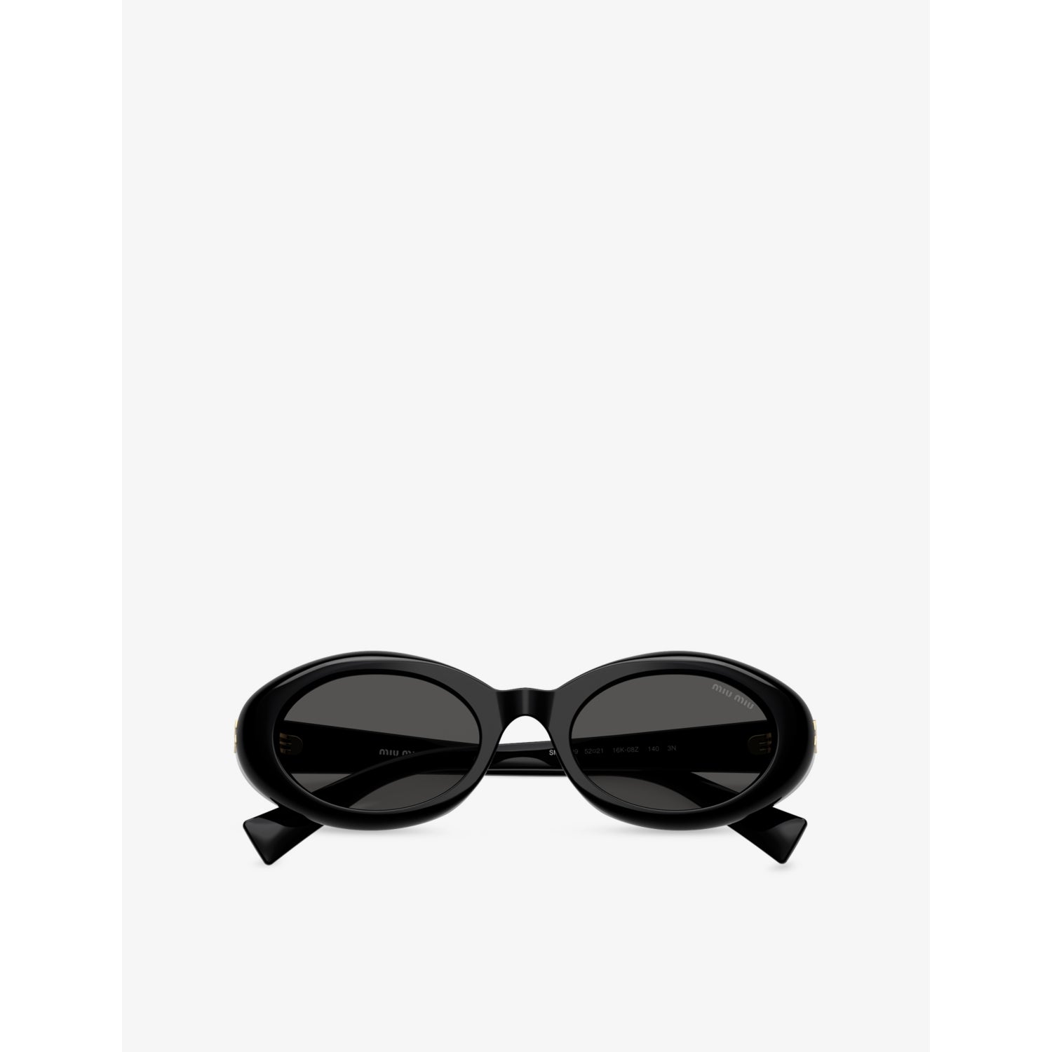 Miu Miu oval-frame acetate sunglasses - British product