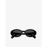 Miu Miu oval-frame acetate sunglasses - British product