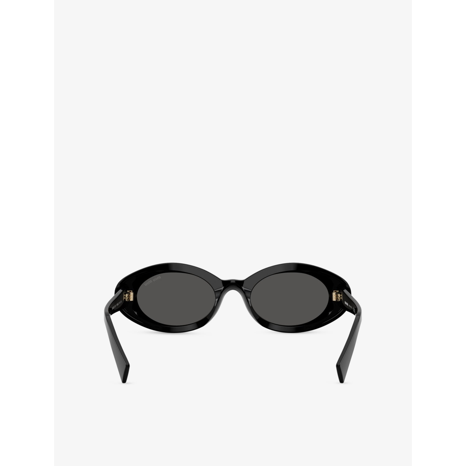 Miu Miu oval-frame acetate sunglasses - British product