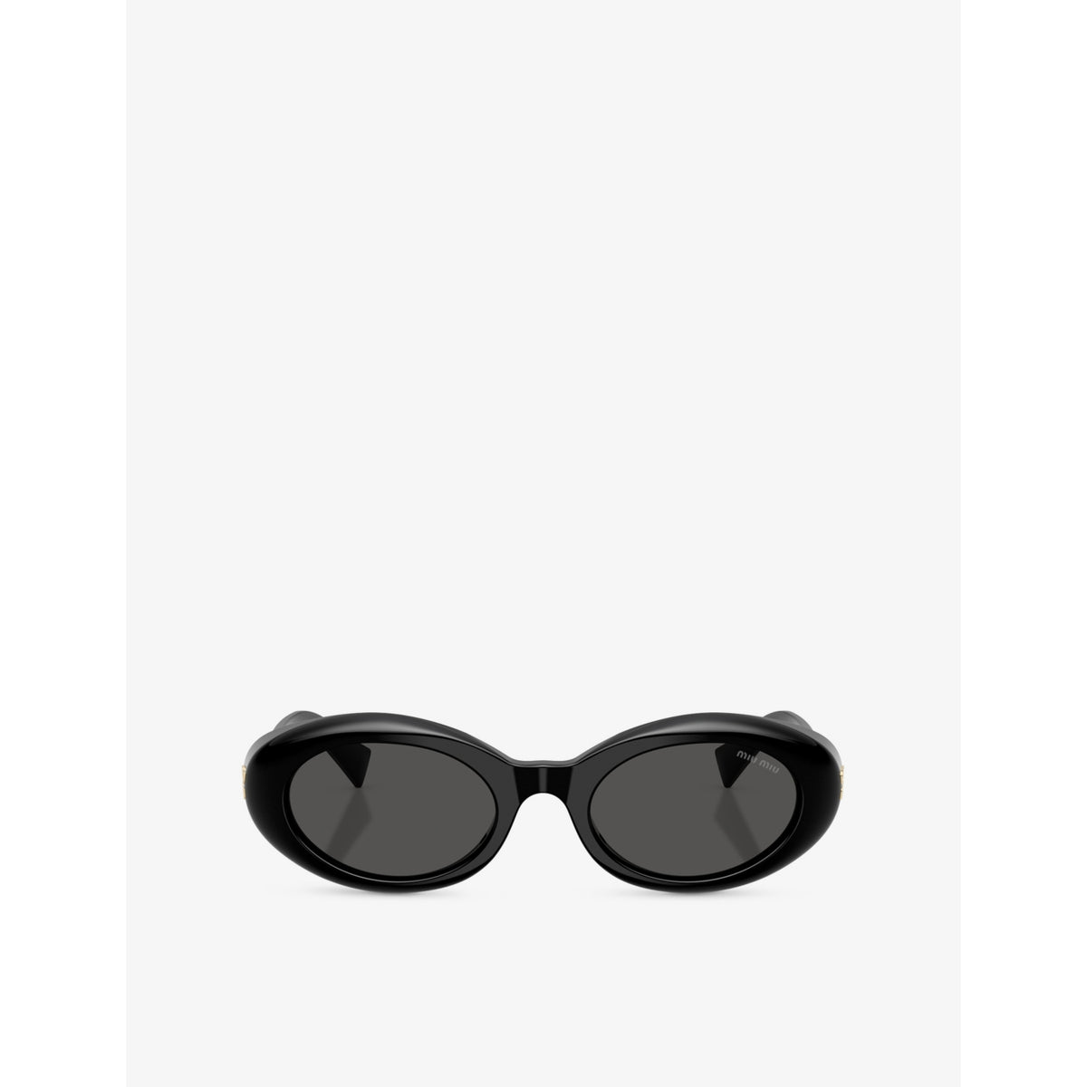 Miu Miu oval-frame acetate sunglasses - British product