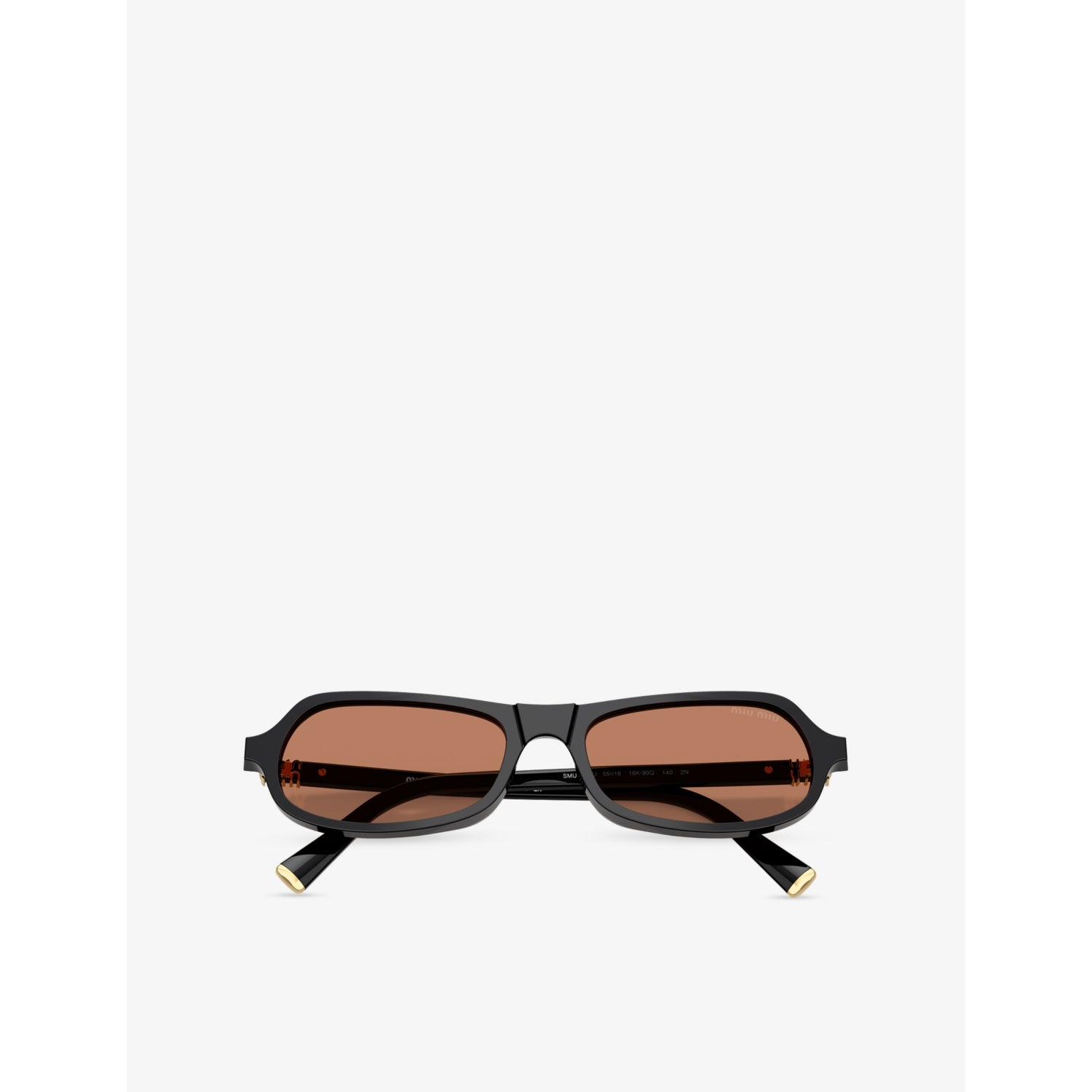 Miu Miu B10SU irregular-frame acetate sunglasses (British brand)