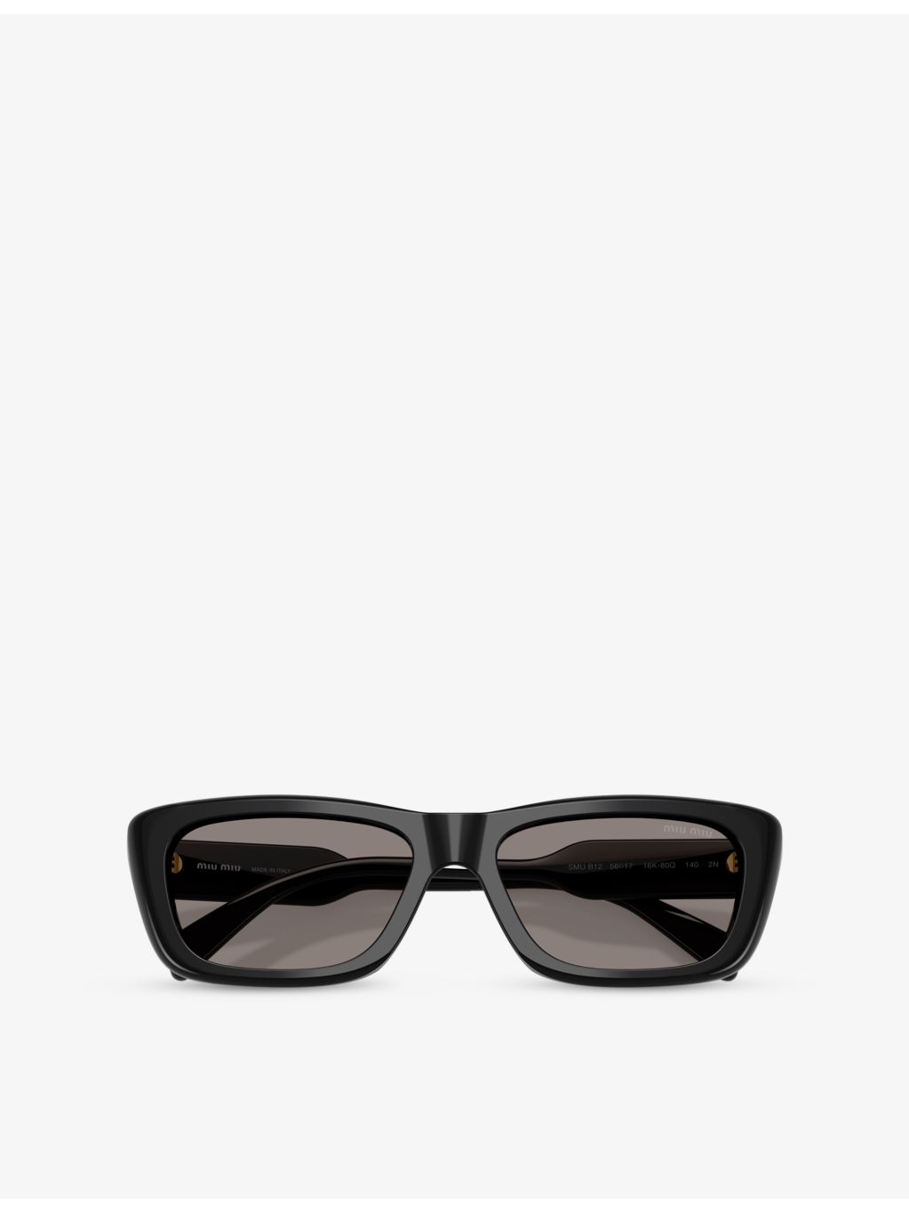 Miu Miu sunglasses MU B12S rectangular acetate, imported from the UK