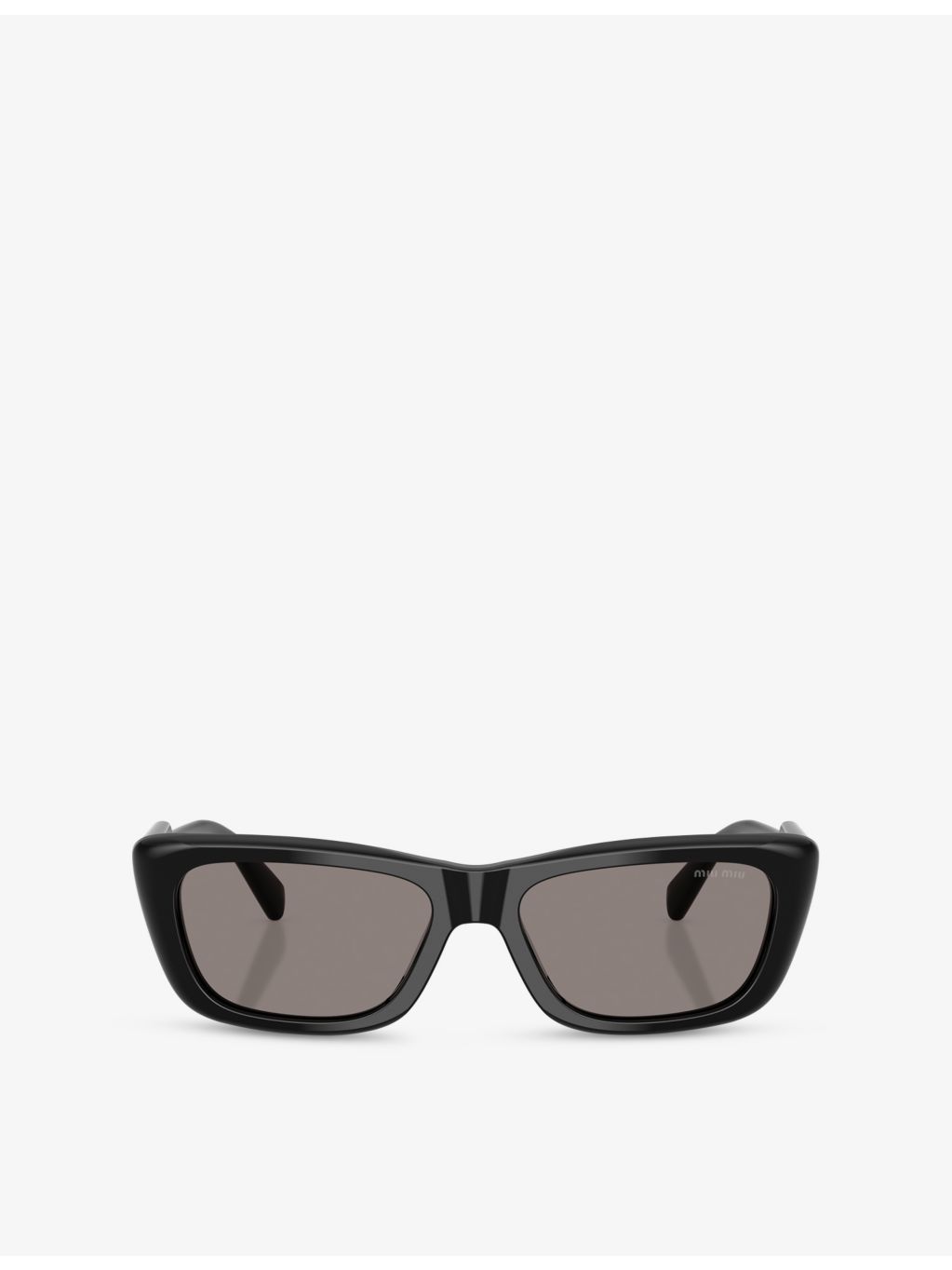 Miu Miu sunglasses MU B12S rectangular acetate, imported from the UK