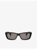 Miu Miu sunglasses MU B12S rectangular acetate, imported from the UK
