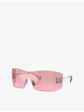 Miu Miu sunglasses MU B53S rectangular-frame metal, UK version