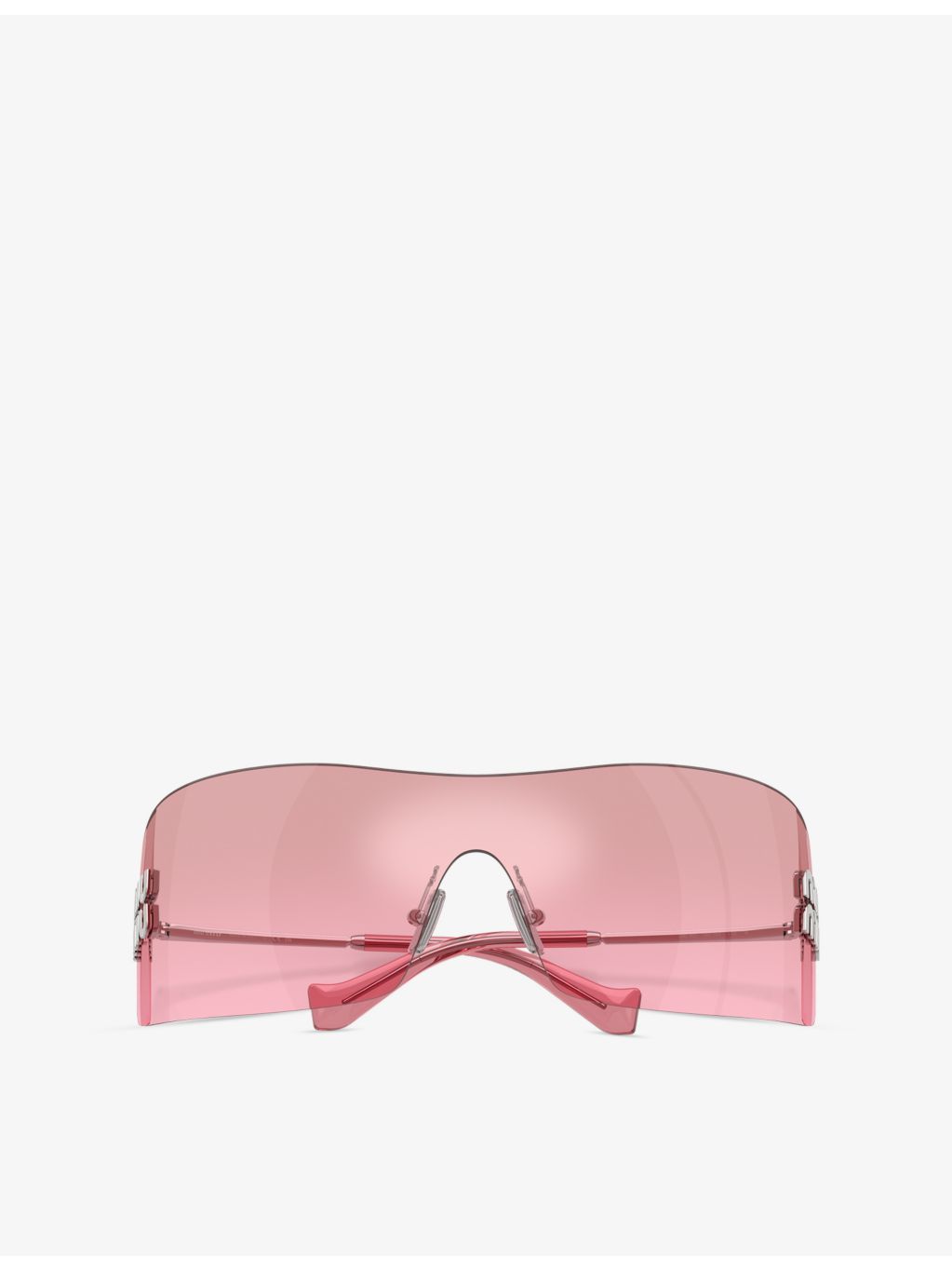 Miu Miu sunglasses MU B53S rectangular-frame metal, UK version