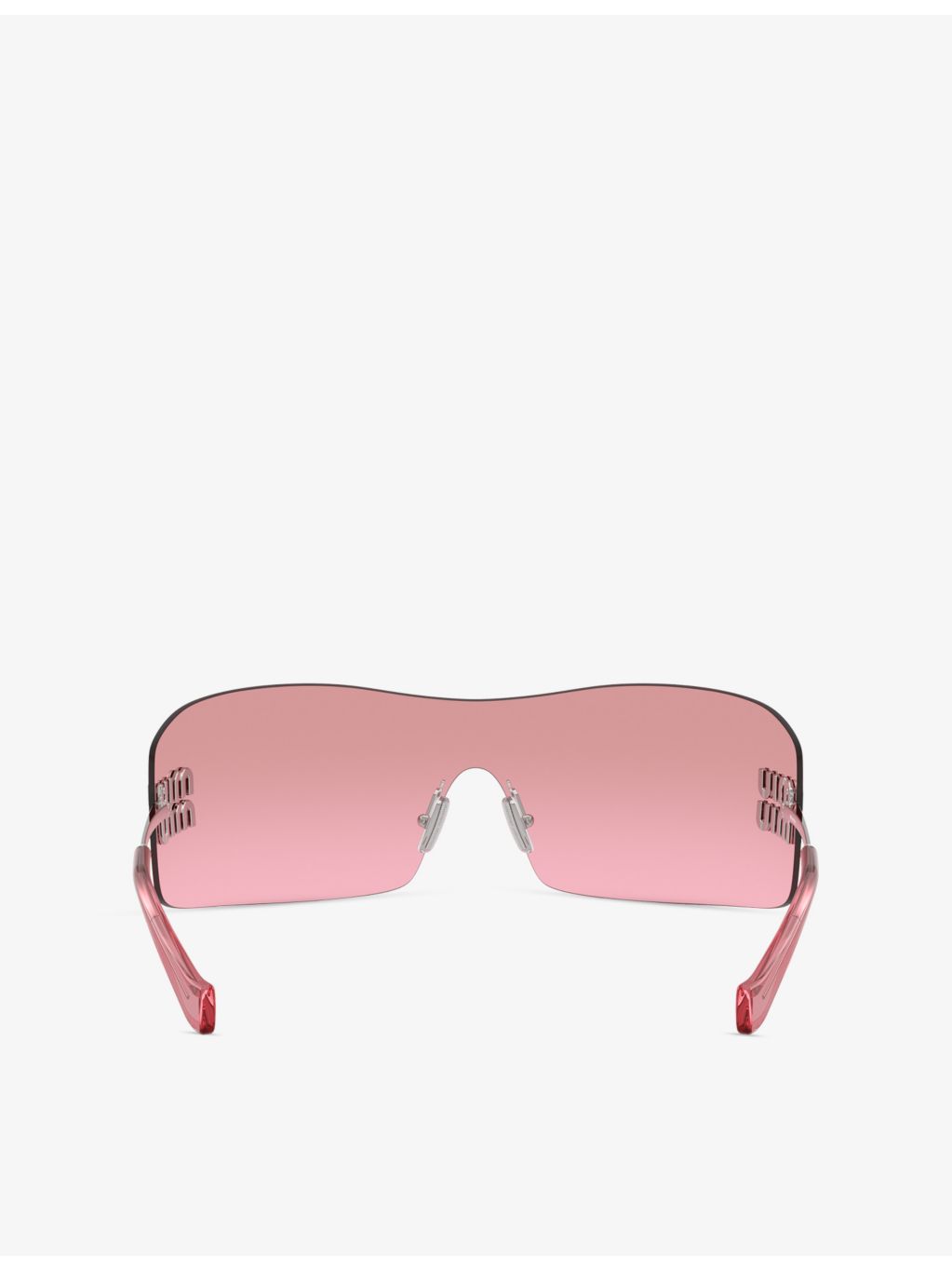 Miu Miu sunglasses MU B53S rectangular-frame metal, UK version