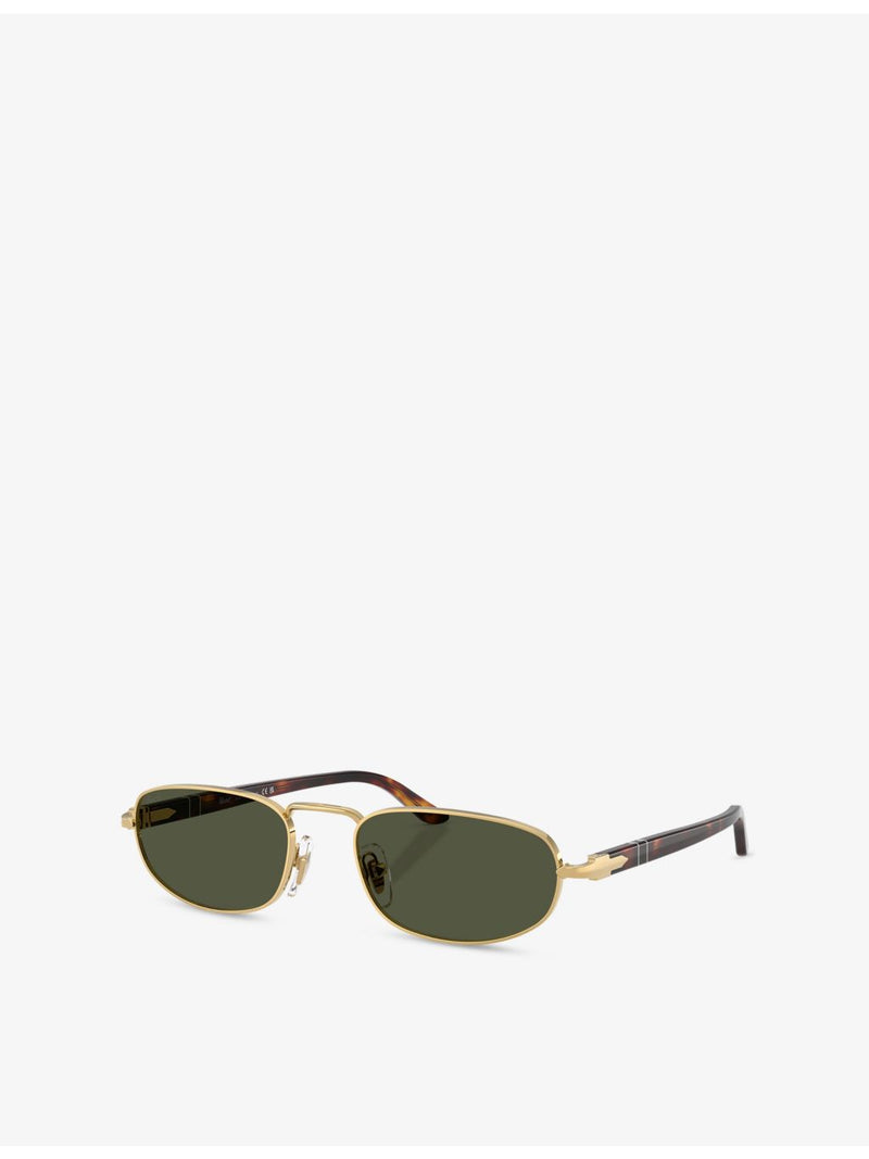 Persol PO1028S pillow-frame metal sunglasses (British brand)