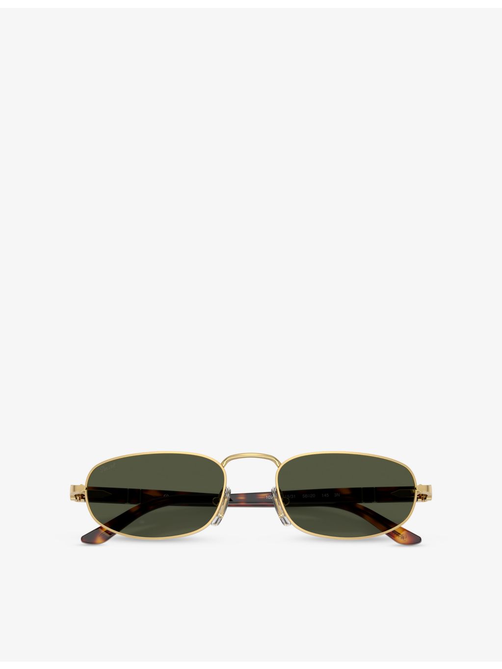 Persol PO1028S pillow-frame metal sunglasses (British brand)
