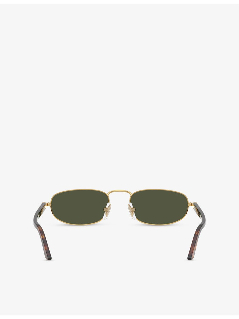 Persol PO1028S pillow-frame metal sunglasses (British brand)